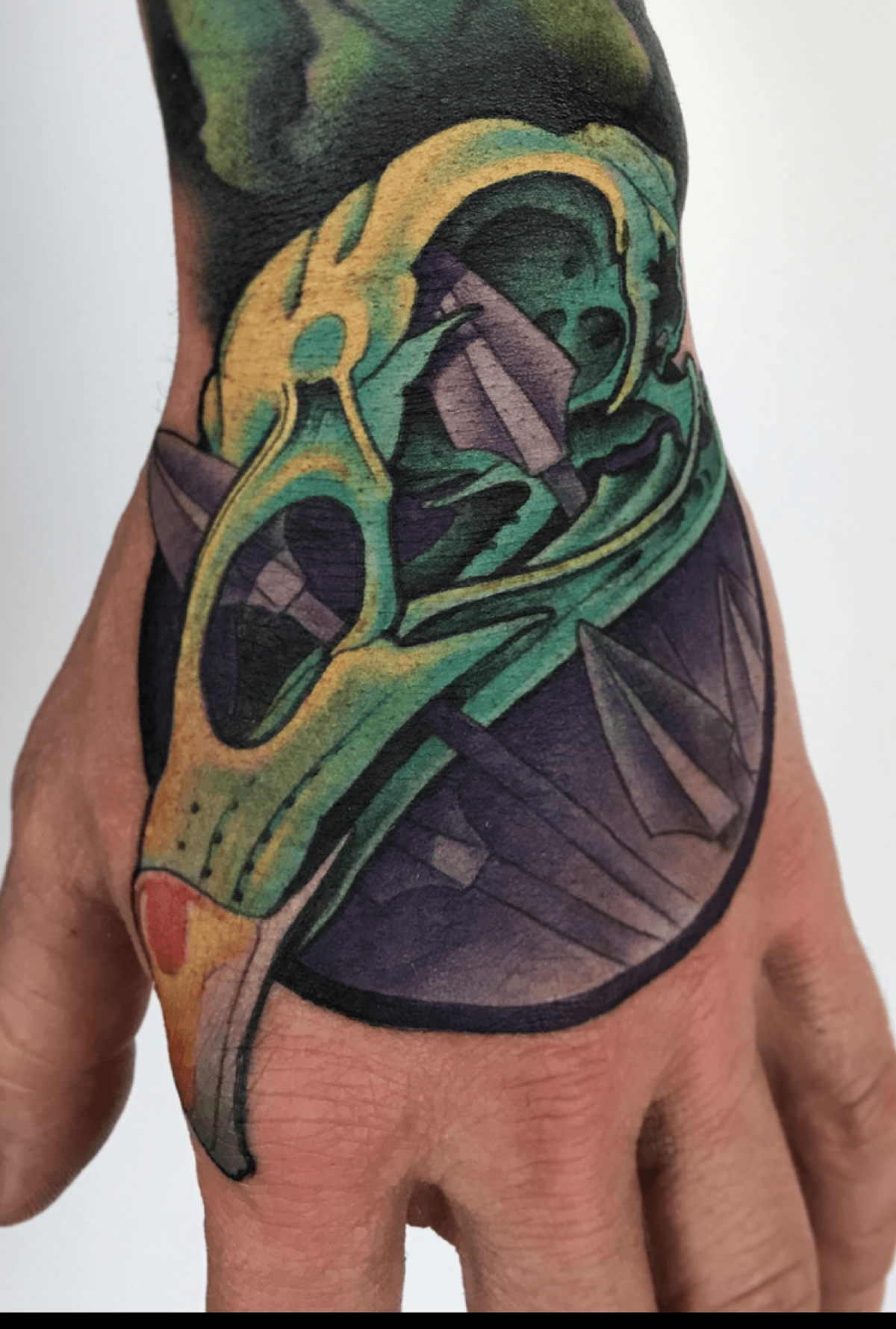 Tattoo uploaded by Jacob Wiman • Turkey skull done at