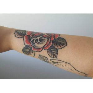 #Throwback to quite an empty arm! #traditionalrose 