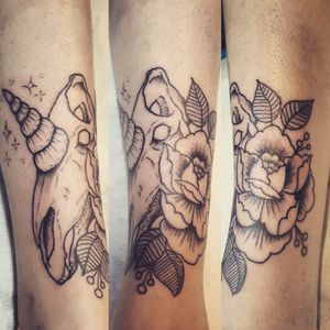 #unicorn #skull #unicornskull #tattoo #tattoos #tattooed  #ink #inkadict #inkart #neotraditional #neotraditionaltattoo #flash #crown #crountattoo #blacktattoos #blackandgreytattoo  #vegantattoo #veganink #tattooedgirl #tattooflashes #flashes #inked  #girlytraditional #bodyartandsoul #bodyartandsoul_LA #femaletattooartist  #tattooartist #losangeles #silverlake #california #makittaboom