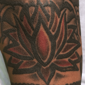 Lotus - Red Shaded fill in color.    #Lotus 