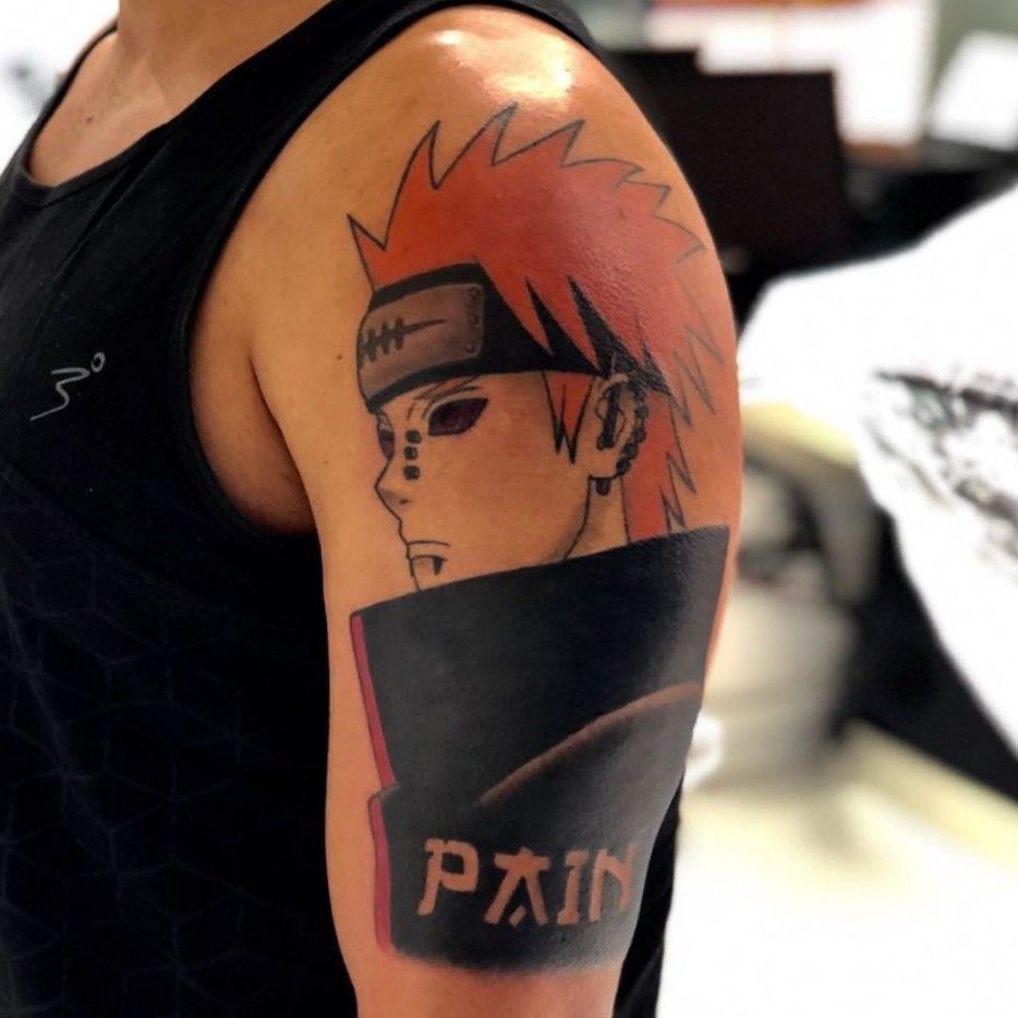 Tattoo uploaded by FABU  ANIME TATTOOs  PAIN  Anime Naruto   Tattoodo