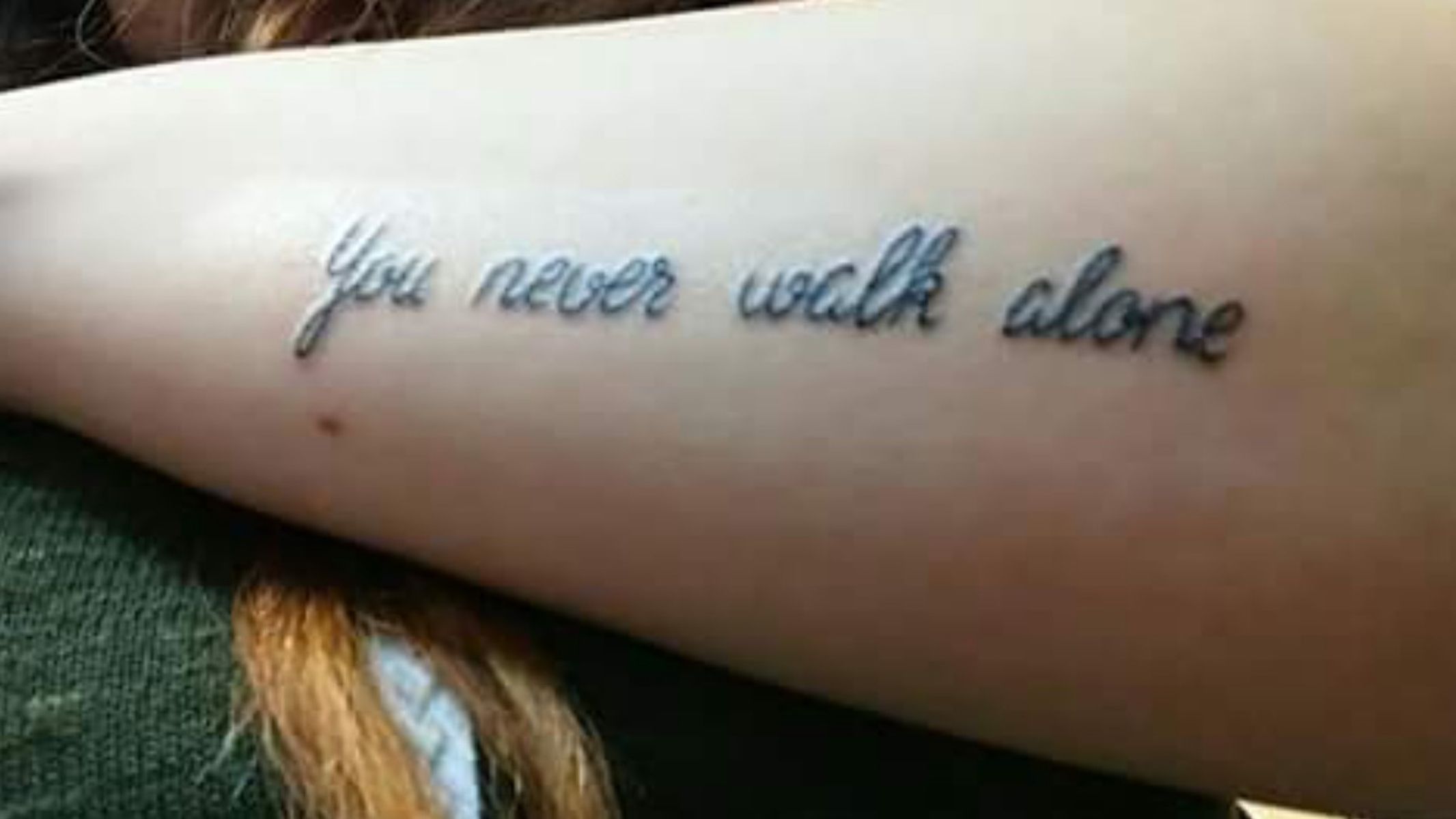 Tattoo Uploaded By Nita Ruuskanen Bts You Never Walk Alone Tattoodo