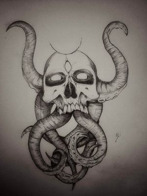My first idea uploaded here for a tattoo that I want to have, I'm thinking it needs more details or am I abusing?