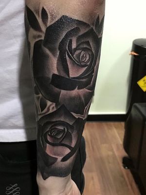 negative roses by Lewis from Stag And Dagger Wellington. Hit him up 