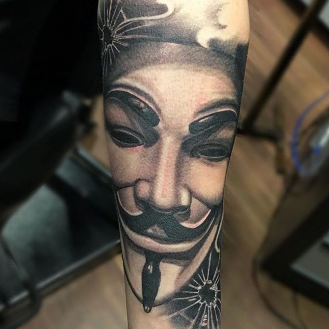 15 Free V For Vendetta Tattoos  Tattoodo