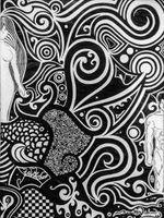 #mywork #artworks #sketch #artshare #doodle #blackwork #tribal #tribalart #Doodles #freehandart #freehand #microns