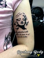 #marilynmonroe #tattooed #tattooartist #tattooart #marilynmonroetattoo #inked #inkedup #inkedgirl 