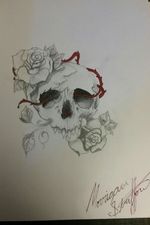 Skull and Roses My own work