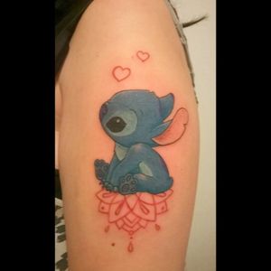 #love #stitch #disney #TattooGirl #color #mandala 