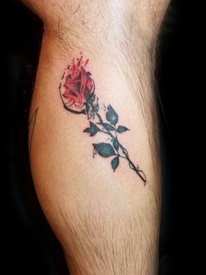 Watercolor Rose Tattoo ➕➕