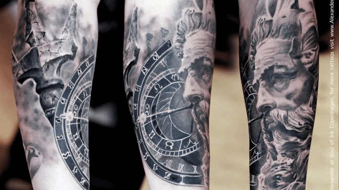 40 St Christopher Tattoo Designs For Men  Manly Ink Ideas