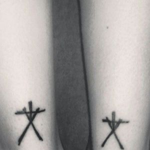 Blair Witch tattoos #blairwitch #witch #creepytattoo #scary #symbols 