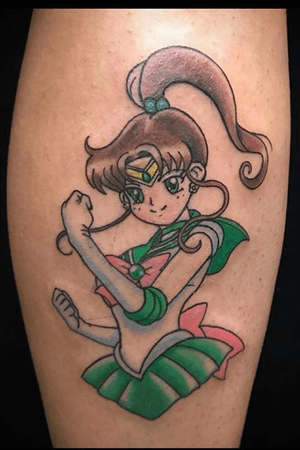 #sailorjupiter tattoo #anime #tattoooftheday #color 