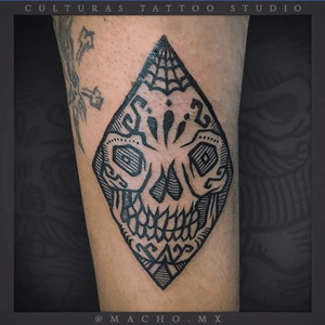 Mexican Skull Tattoo