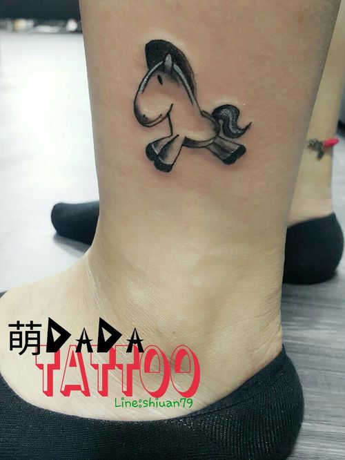 Tattoo Uploaded By 宥璇陳 馬tattoo 3 5cmx4cm 台南女刺青師陳宥璇https Www Facebook Com Profile Php Id 萌噠噠tattoo粉專連結https Www Facebook Com Shiuan79 Line Shiuan79