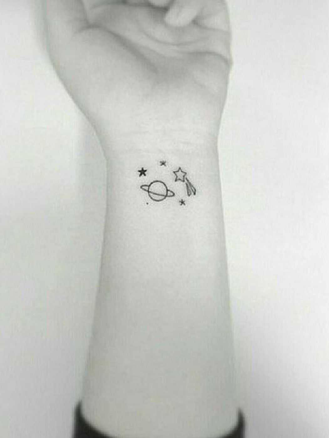 simple space tattoos