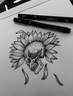 #skull #flower #flowerskull 