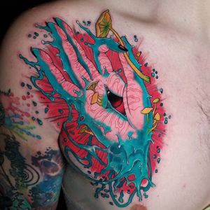 Tattoo uploaded by Tattoodo • Embrace transience. Tattoo by Dillon Leask #DillonLeask #mudratattoos #color #mudra #Buddhist #buddha #symbols #hand #mushroom #nature #decomposing #eye #thirdeye #allseeingeye #newschool • Tattoodo Tattoo uploaded by Tattoodo • Embrace transience. Tattoo by Dillon Leask #DillonLeask #mudratattoos #color #mudra #Buddhist #buddha #symbols #hand #mushroom #nature #decomposing #eye #thirdeye #allseeingeye #newschool • Tattoodo