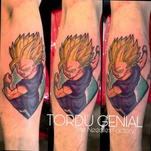 #tattoos#ink #inkaddict#tattooartist #tattooart#tat#tattoolife #tattoo#inked#inkstagram #tattooed#inklife #bodyart#instatattoo#drawing #dragonballz #dragonballztattoo #draw #prilaga #drawings #cartoons #anime #manga #geek#fusionink#inkjekta#sangohan#supersaiyan