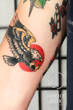 ‘Don’t be afraid of being outnumbered. Eagles fly alone. Pigeons flock together’ 🦅🦅🦅 Sponsored by @tattoobuzzbalm 🐝 done with @ezcartridgecouk @nocturnaltattooink @stencilanchored • #jaykecoxtattoos #diamonddozentattoo #oldschooltattoo #oldschool #eagletattoo . . . . . #tattoos #ink #watercolortattoo #darwen #inkmagazine #tattooart #radtattoos #artist #tattoolife #newink #blackburn #lancashire #tattooedannaked #tattooing #blacktattoomag #inked #skinartmag #blackwork #blackandwhite #silverbackink #blackworktattoo #skinartmag #thebesttattooartists #blackandgreytattoo #blackworktattoo • @barber_dts @bnginksociety @tattoolanduk @uktta @tattooculturemagazine @inkcoholics @inksav @inkjunkeyz @silverbackink @skinart_mag @supuerb_tattoos @bnginksociety @inteeze @globaltattoomag @tattoolifemagazine @tattoo_art_worldwide @clean.ink @lifeinked @tattoos_black_and_gray @tattoomad @support_good_tattooing_uk @inked_artists_ @undertheskintattoomagazine @tattooculturemagazine @superb_tattoos
