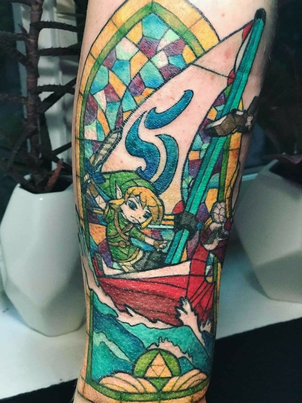 Wind waker tattoo fairy in a bottle the legend of Zelda tattoo nintendo  gamecube  Zelda tattoo Legend of zelda tattoos Tattoos