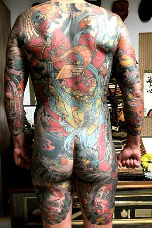 Tattoo by Holy Fox Tattoos Horikitsune Alex Reinke