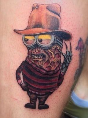 My next tattoo.My cousin and are get matching tats except mines freddy her's is jason 