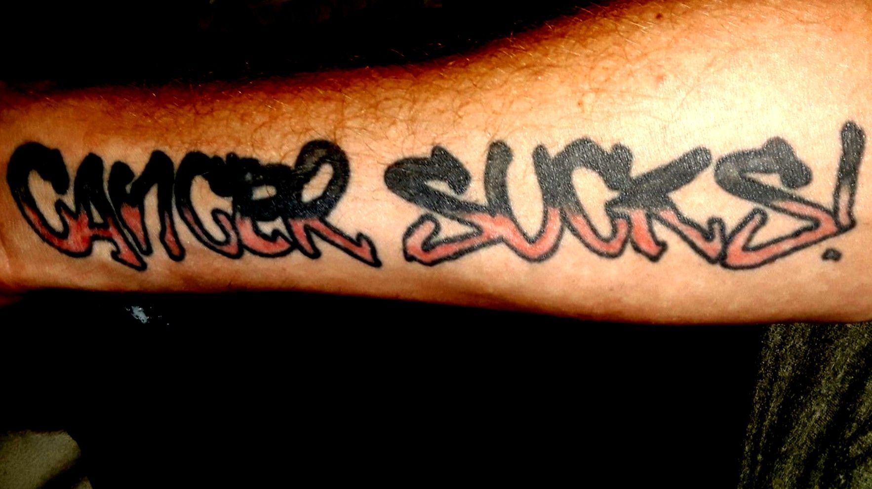 Cancer Sucks Score a FREE Fk Cancer Tattoo