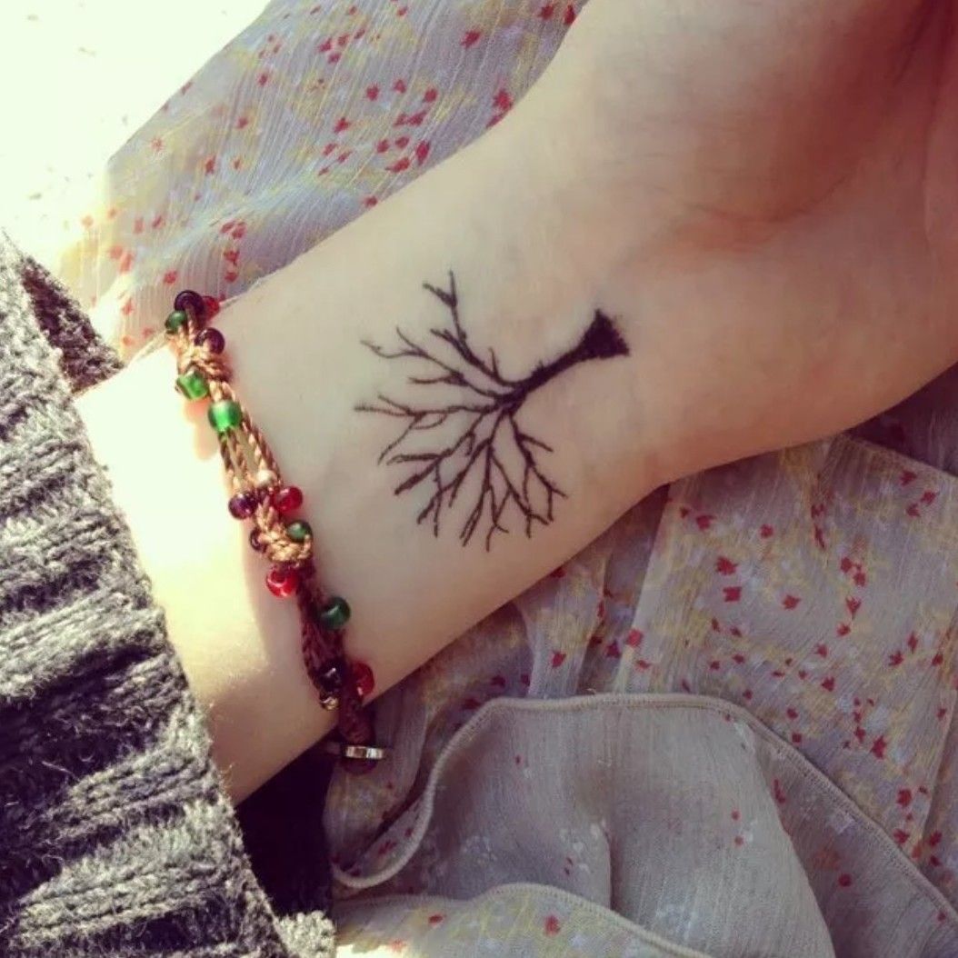 60 Small Tree Tattoos For Men  2021 Inspiration Guide