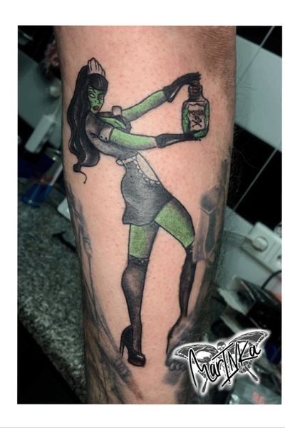 zombie pin up tattoo sailor