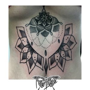 Tattoo uploaded by Noemi Li Causi • Mandala #underboobtattoo #mandalatattoo  • Tattoodo