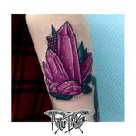 #crystal #crystals #crystaltattoo #neotraditional #neotraditionaltattoo #newschool 