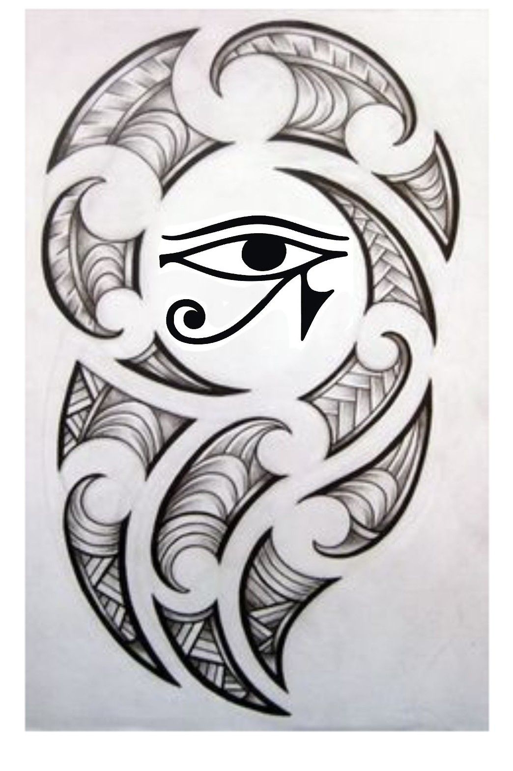 Tribal Dragons Eye Tattoo by Woodsman819 on DeviantArt