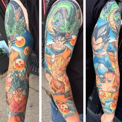 Dragon Ball Vegeta Tattoo/Perfect Designs For Men and Women | Poster