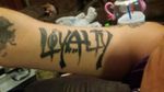Loyalty right under arm 