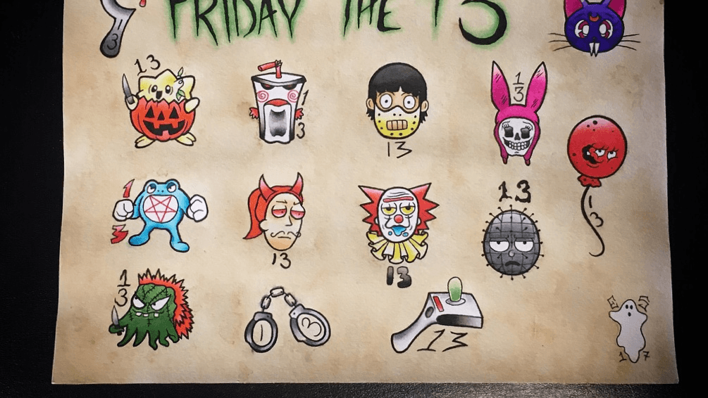 Tattoo Shops Offer 13 Tattoos On Friday 13th