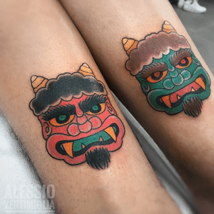 #oni #japanesetattoo #japan #tattoo #great #ink #demon #irezumi #wabori #color #photooftheday #picoftheday #fashion #cool #man #traditional #oldschooltattoo #old #asian #curves #babe #tatuaggio #roma #monster #japanese #red #blu #awesome #inked #painting