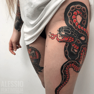 ⚡️Snake ⚡️ #snake #delightneedles #irezumism #ukiyoe #picoftheday #reclaimthedots #snaketattoo #irezumistudy #kinghyo #babe #fashion #japan #japantattoo #dragon #babes #inkedbabes #awesome #best #curves #backpiece #tora #tattoo #tattoolife #traditional #irezumism #ink #reclaimthedots #tattoodo #art #wabori