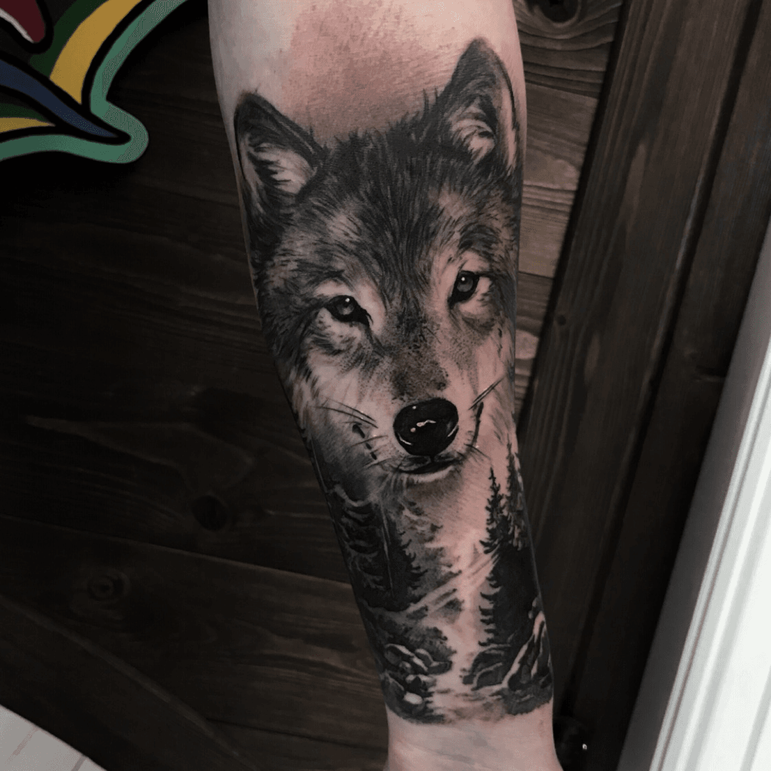 Buy Wolf Tattoo Design White Background PNG File Download High Online in  India  Etsy