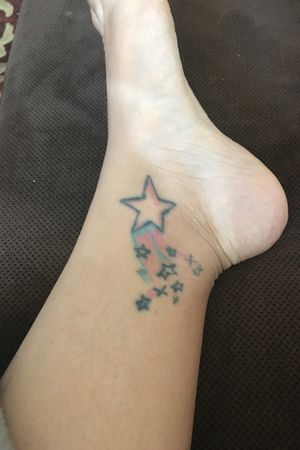 My first tattoo! Going on 10 years old now! And still going strong! 