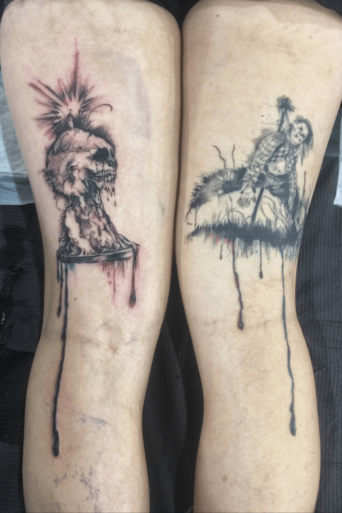Garuda and galaxy with mandala Space is healed    tattoo tattoos  tattooartist bodyart watercolor watercolortattoo watercolour   Instagram