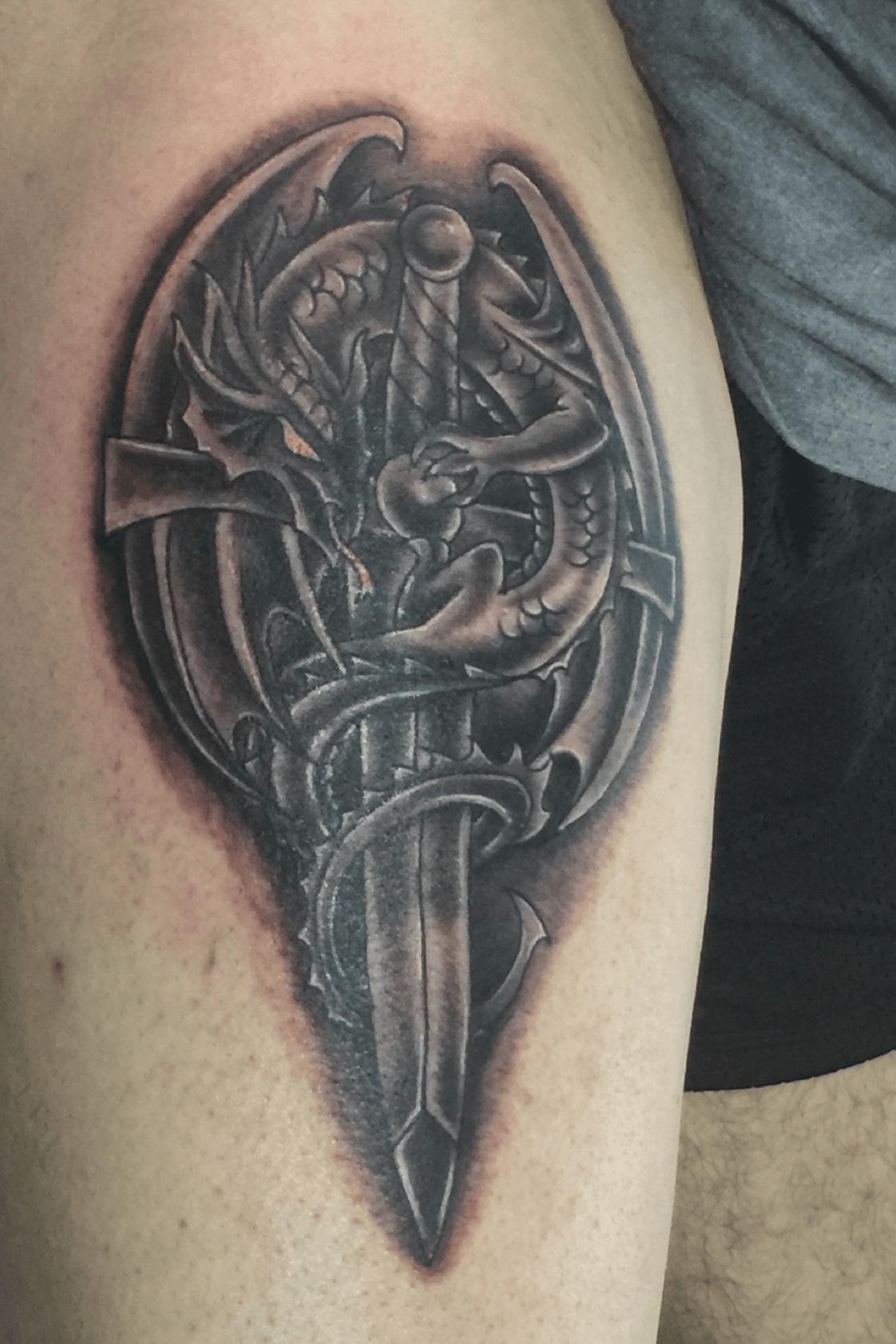 Tattoo Sword Samurai dragon skull ink skull art png  PNGWing