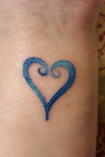 Kingdom Hearts heart logo Tattoo Artist: Jesse Cauldron His Instagram account: https://www.instagram.com/juicycauldron/