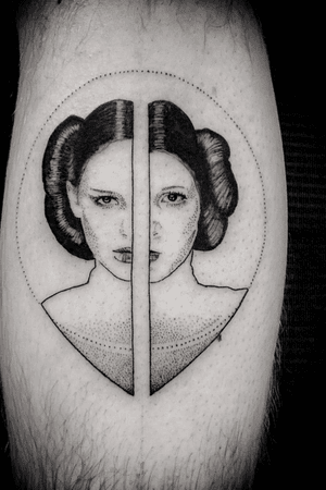 PADME&LEIA✖️And here we go! I think is one of the tattoos I enjoyed the most! #maytheforcebewithyou 