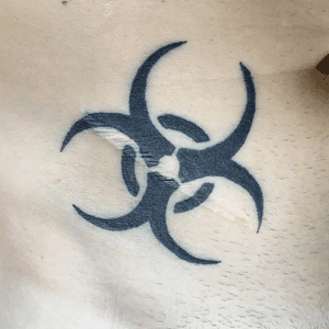 #biohazard #tattoo #myfirsttattoo #shumak