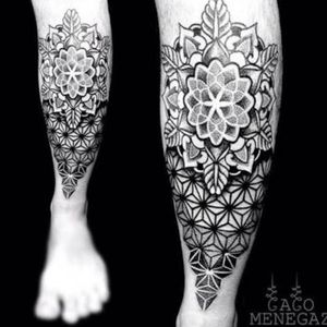 Vou tatuar na minha perna essa parte geométrica 