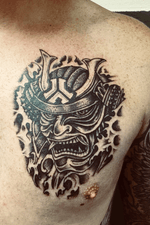 Done by Stevie Guns - Resident Artist @iqtattoo @Swallow_Ink_Tattoo #tat #tatt #tattoo #tattoos #tattooart #tattooartist #blackandgrey #blackandgreytattoo #mandala #samurai #samuraitattoo #greywas #mask #masktattoo #chest #chesttattoo #ink #inkee #inkedup #inklife #inklovers #art #bergenopzoom #netherlands