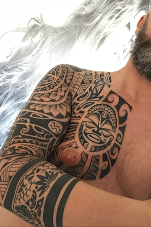 Maori arm & chest