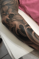 #inkvaders #inked #blackandgreytattoo #blackandgrey #japanesetattoo #japanese #switzerland #sleevetattoo #sleeve #JapaneseArt #waves #lotustattoo #lotus #tattooartist #tattooart 