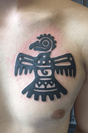Quetzal from Guatemala , inked in Innsbruck/Tyrol
